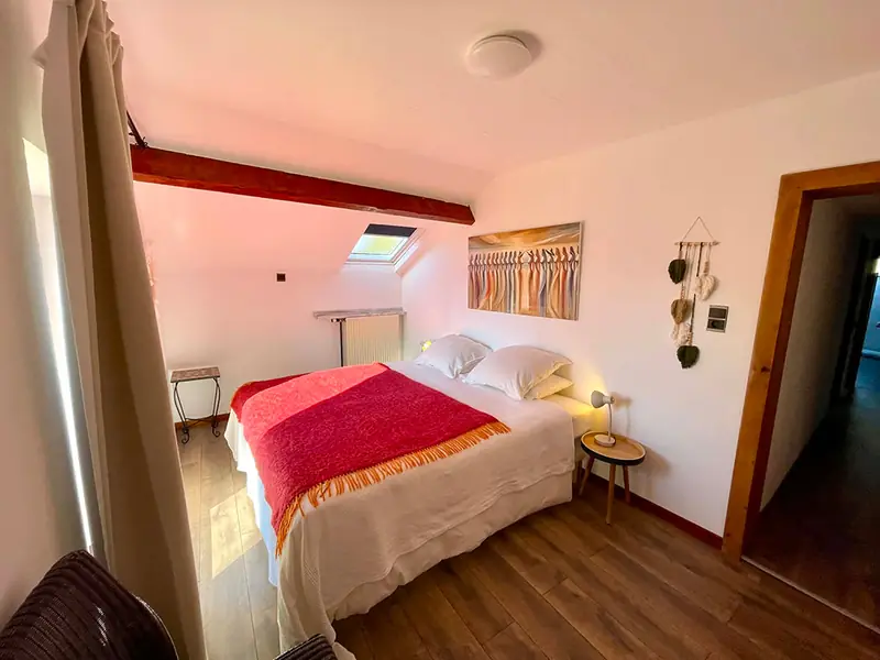 Slaapkamer in het Poolhouse